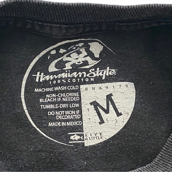 HAWAIIAN STYLE “Chee Hoo” Hawaii Slang Tee Shirt Men M Medium - Picture 6 of 7